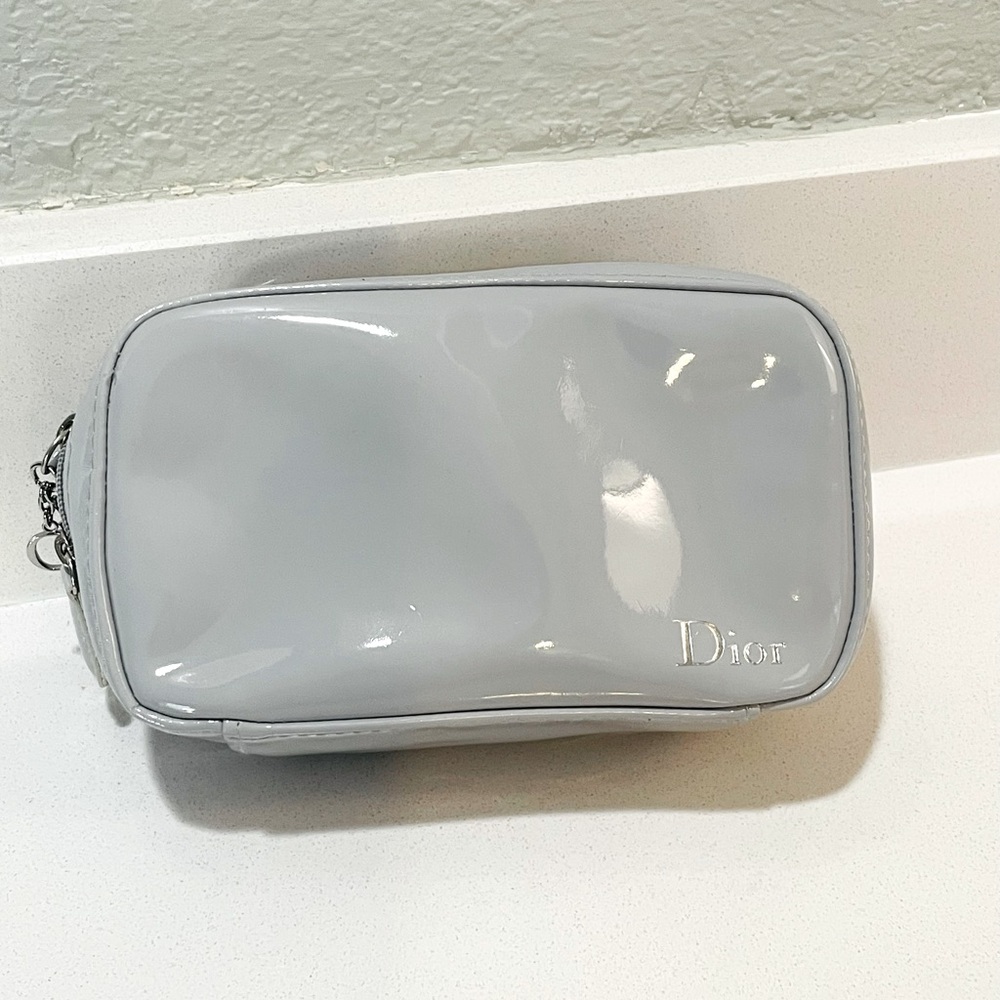 Dior Beauty Gray Cosmetic Case